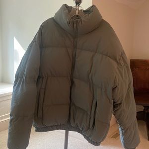 Zara men's puffer jacket
